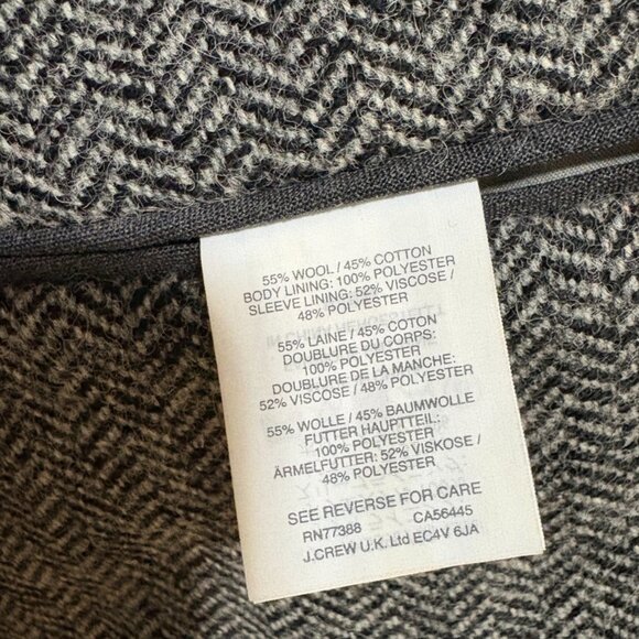 J. Crew Ludlow Moon Tweed Sport Coat - Picture 4 of 9